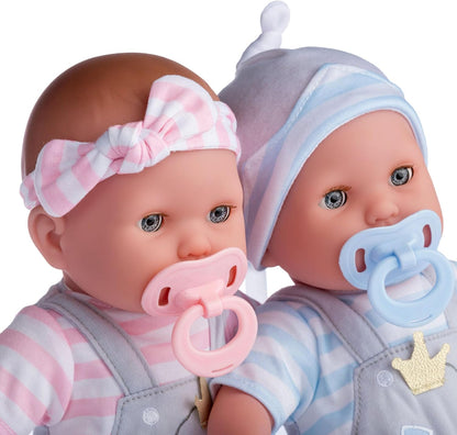Berenguer Boutique 30050 TWINS - Muñecas bebé de cuerpo blando de 1...