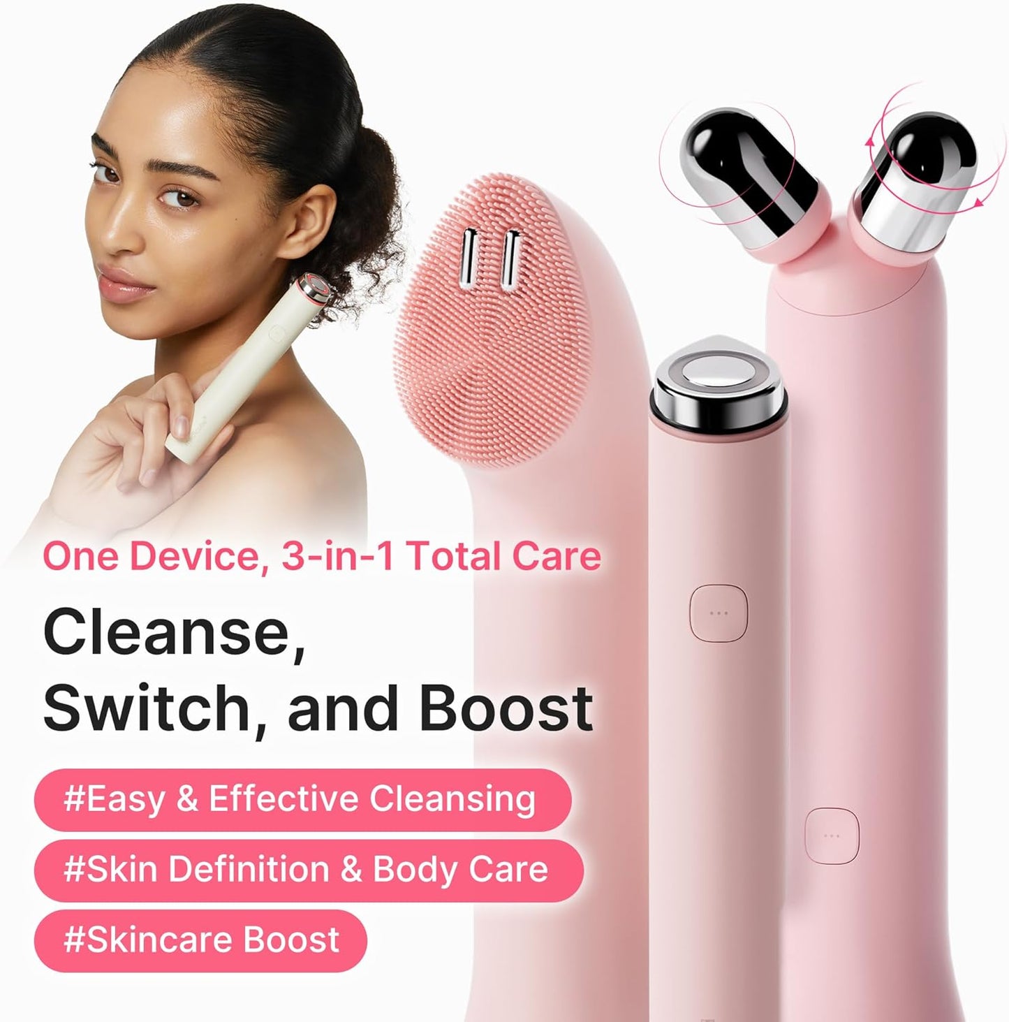 medicube Mini Booster Pro Plus - Juego de dispositivos faciales com...