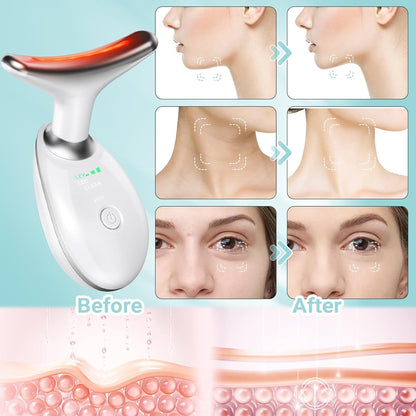 Oriflame Masajeador de cuello y cara, rodillo facial, herramienta p...