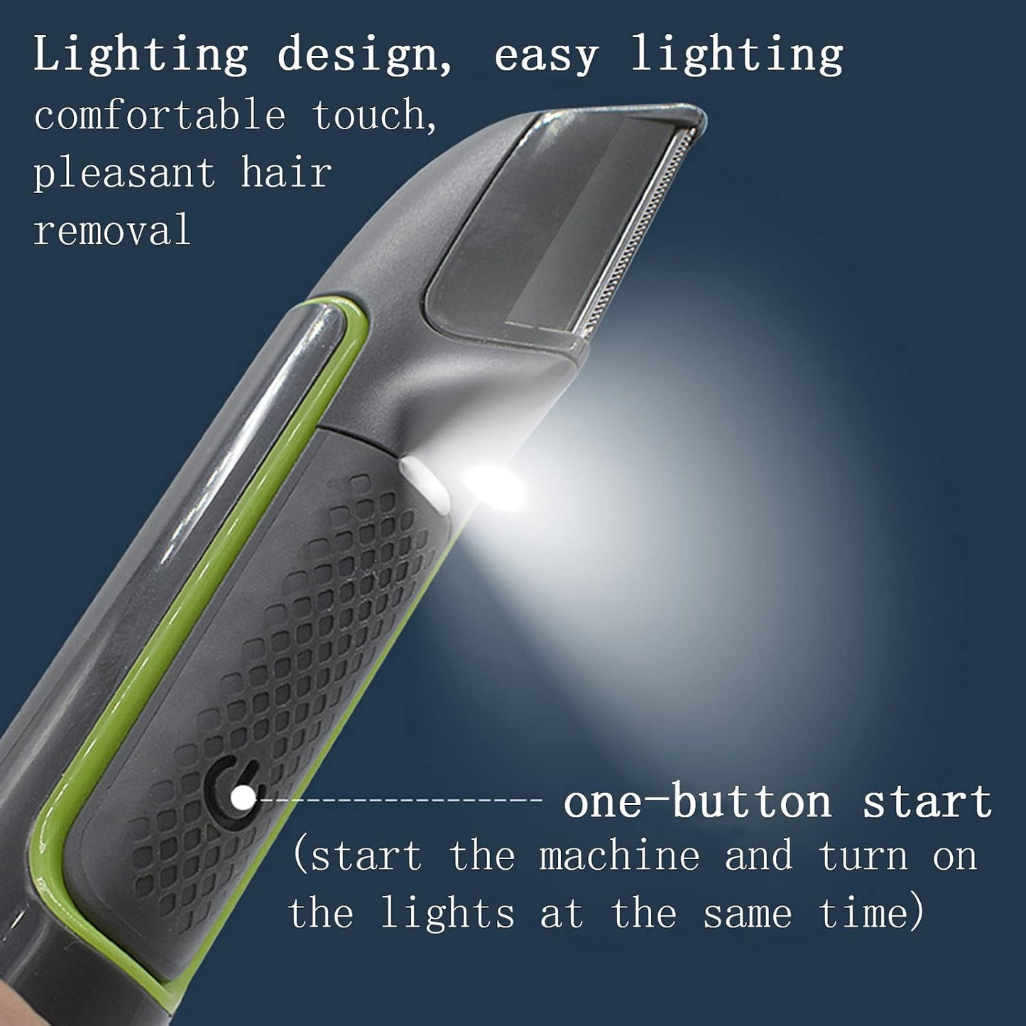 XQSSB Recortador corporal recargable para hombres, afeitado húmedo...