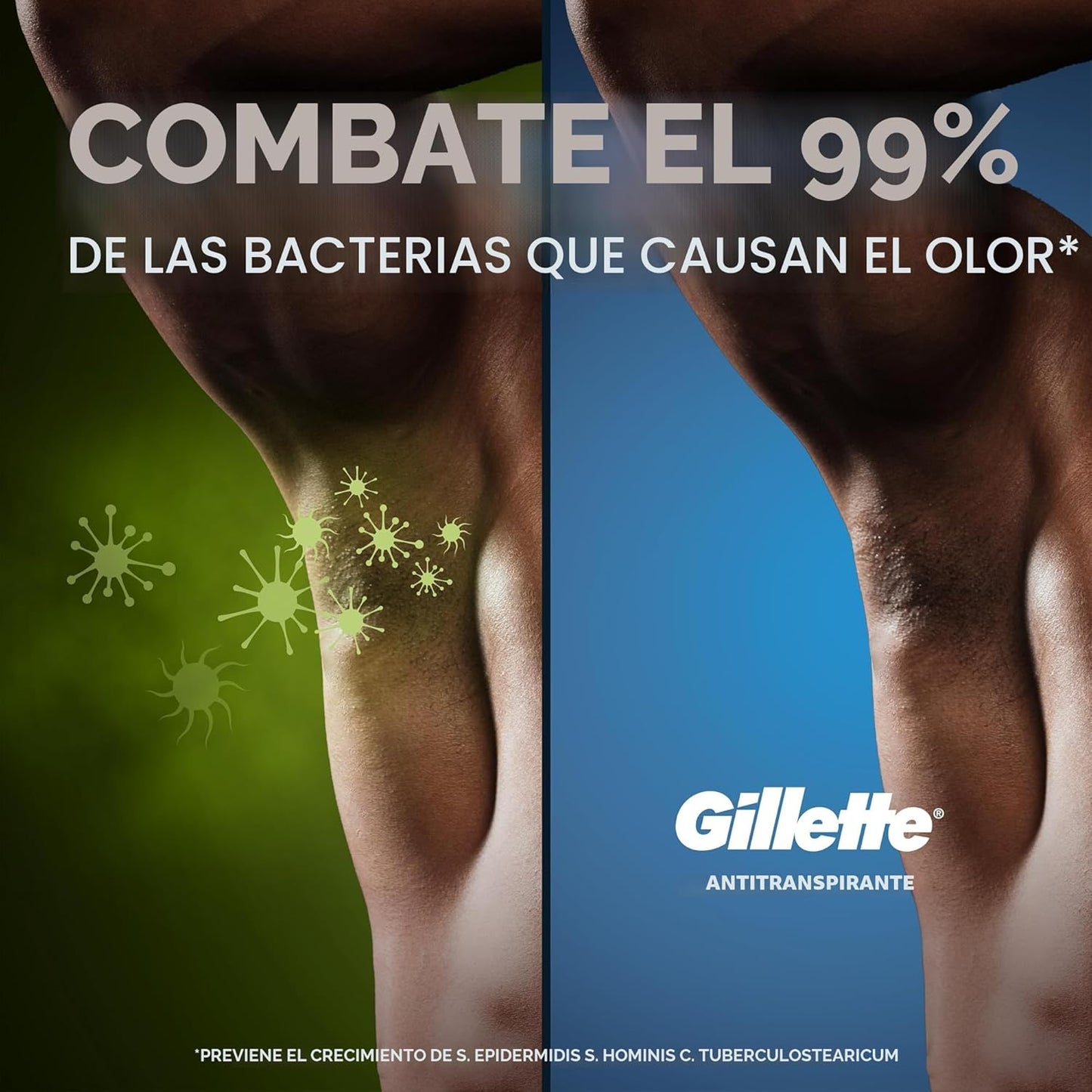 Gillette Antitranspirante y desodorante para hombres, resistencia c...