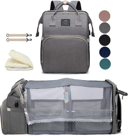houscly Mochila de Pañales para Bebé Niño: Bolsa Grande de Bebé par...