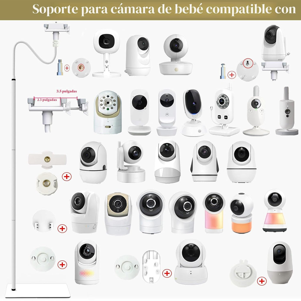 EYSAFT Soporte de piso para monitor de bebé, compatible con Nanit P...