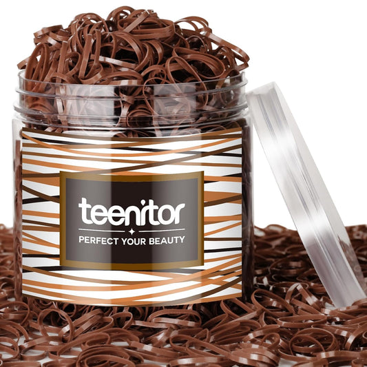 Teenitor Bandas elásticas para el cabello, cintas pequeñas para el...