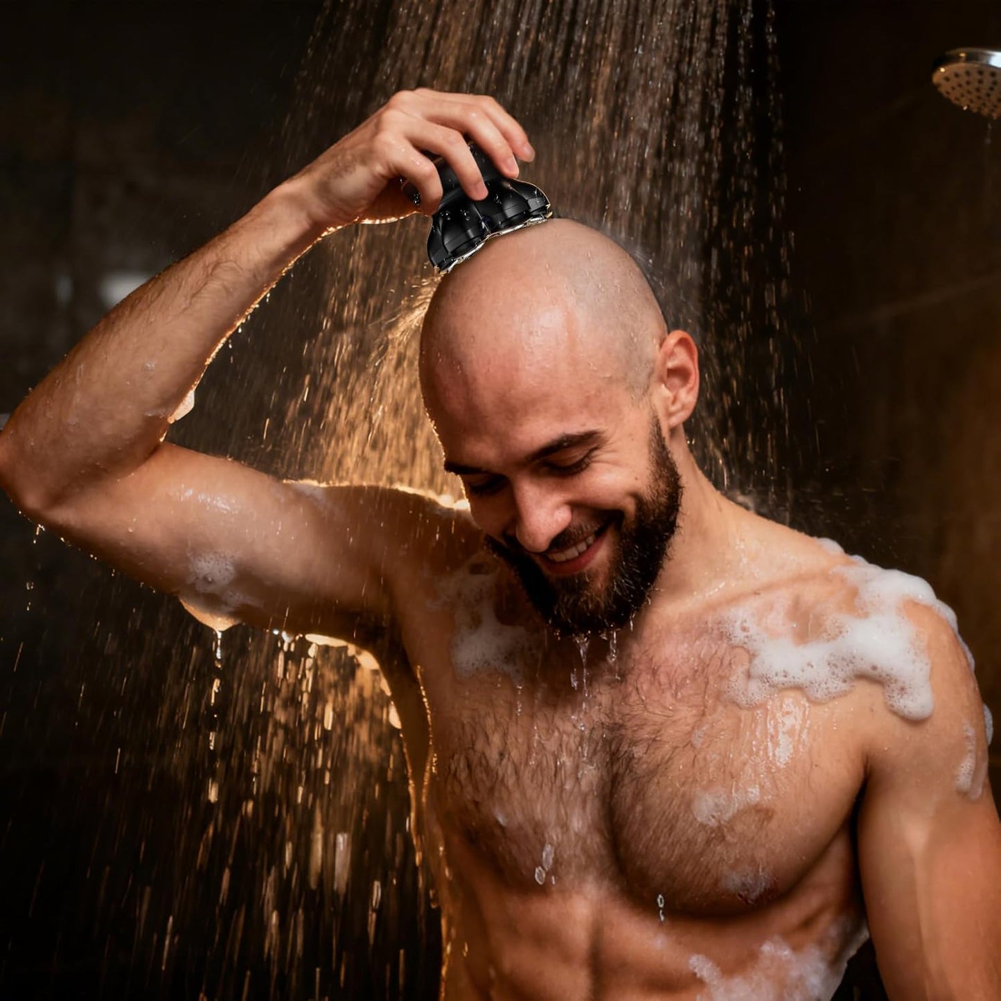MAXGROOM® Afeitadora de cabeza para hombres calvos, maquinilla de a...