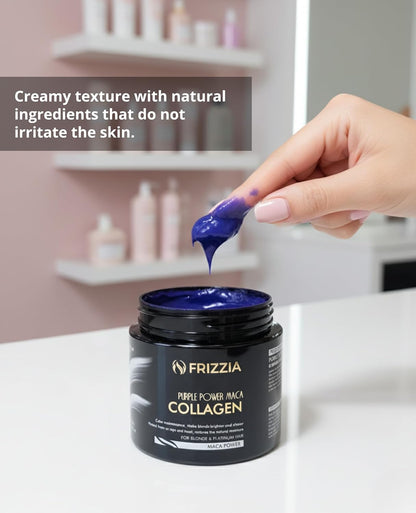Frizzia Mascarilla capilar ULTRA Colágeno, FÁCIL de usar. Con aceit...