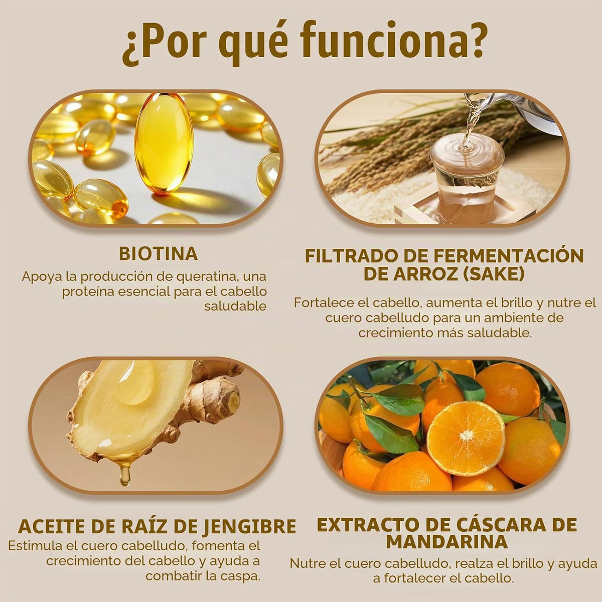 Set de champú y acondicionador de agua de arroz Luseta, volumen y b...