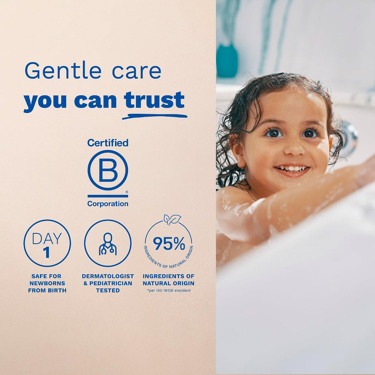 Mustela Baby - Champú suave con aguacate natural, cuidado del cabel...