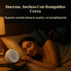 HOUSBAY Máquina de sonido ruido blanco para dormir con grano de mad...