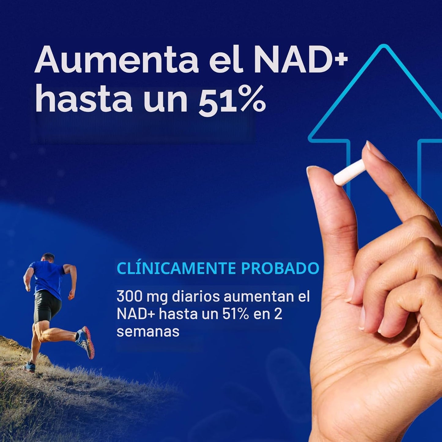 TRU NIAGEN Suplemento NAD patentado para la función cerebral, antie...