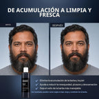 Champú hidratante para lavado de barba Scotch Porter, especias cáli...