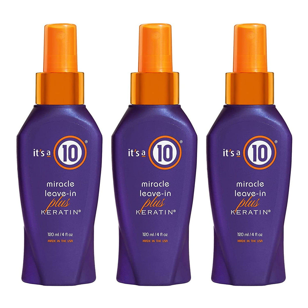 It's a 10 Haircare - Espray con keratina sin enjuague Miracle L...