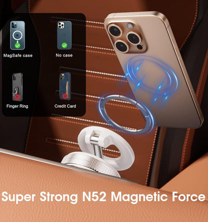 REOKILY Soporte magnético fuerte para teléfono de coche para MagSaf...