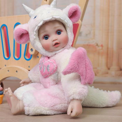 Cloveray Muñecas de bebé, muñeca de 18 pulgadas de gran tamaño, muñ...
