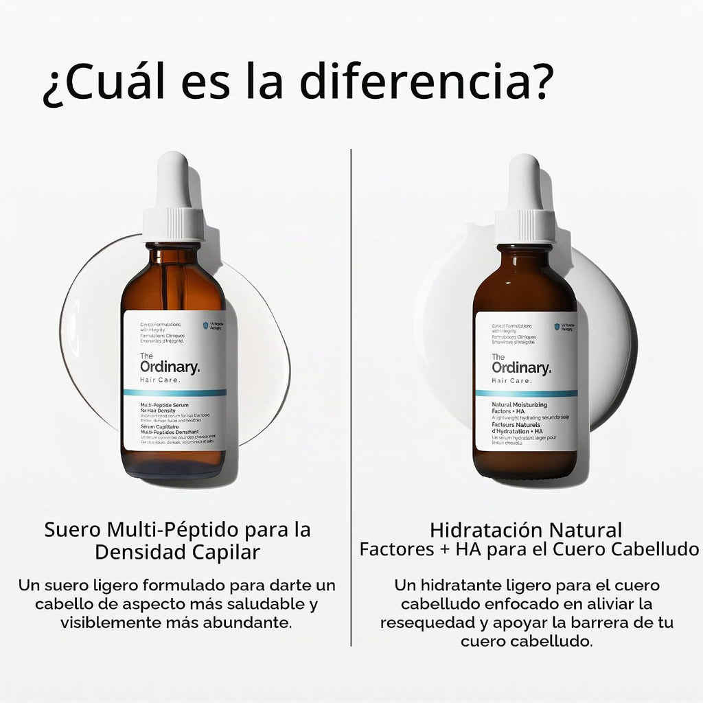 The Ordinary Hair Care Factores hidratantes naturales + ácido hialu...