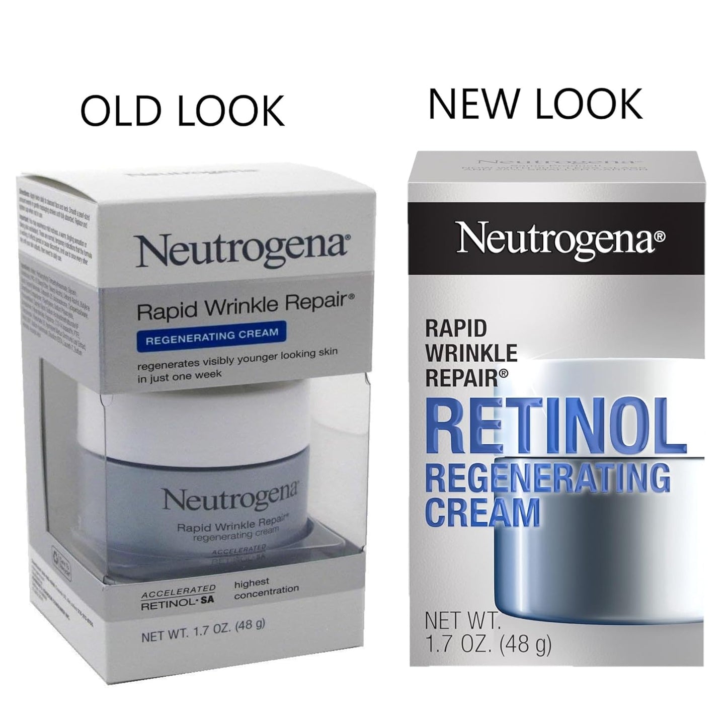 Neutrogena Rapid Wrinkle Repair - Crema facial regeneradora de reti...