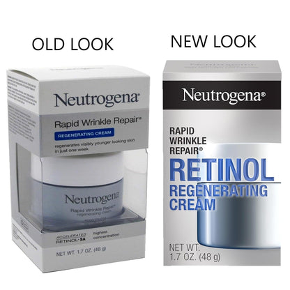 Neutrogena Rapid Wrinkle Repair - Crema facial regeneradora de reti...