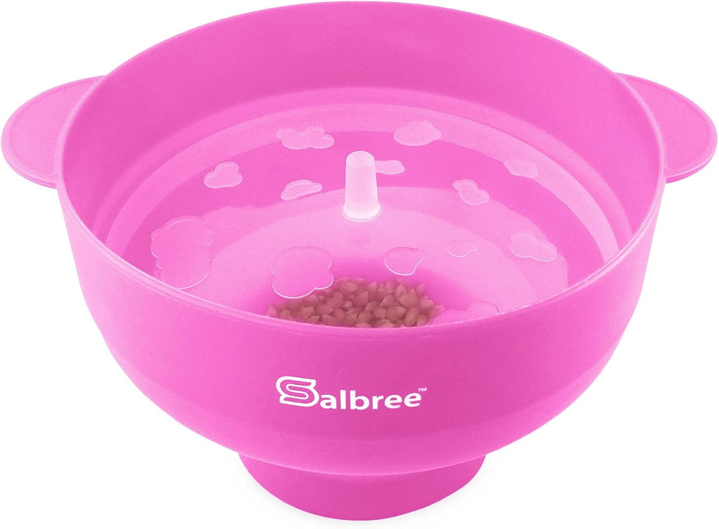 Salbree Tazón plegable de silicona para hacer palomitas de maíz par...