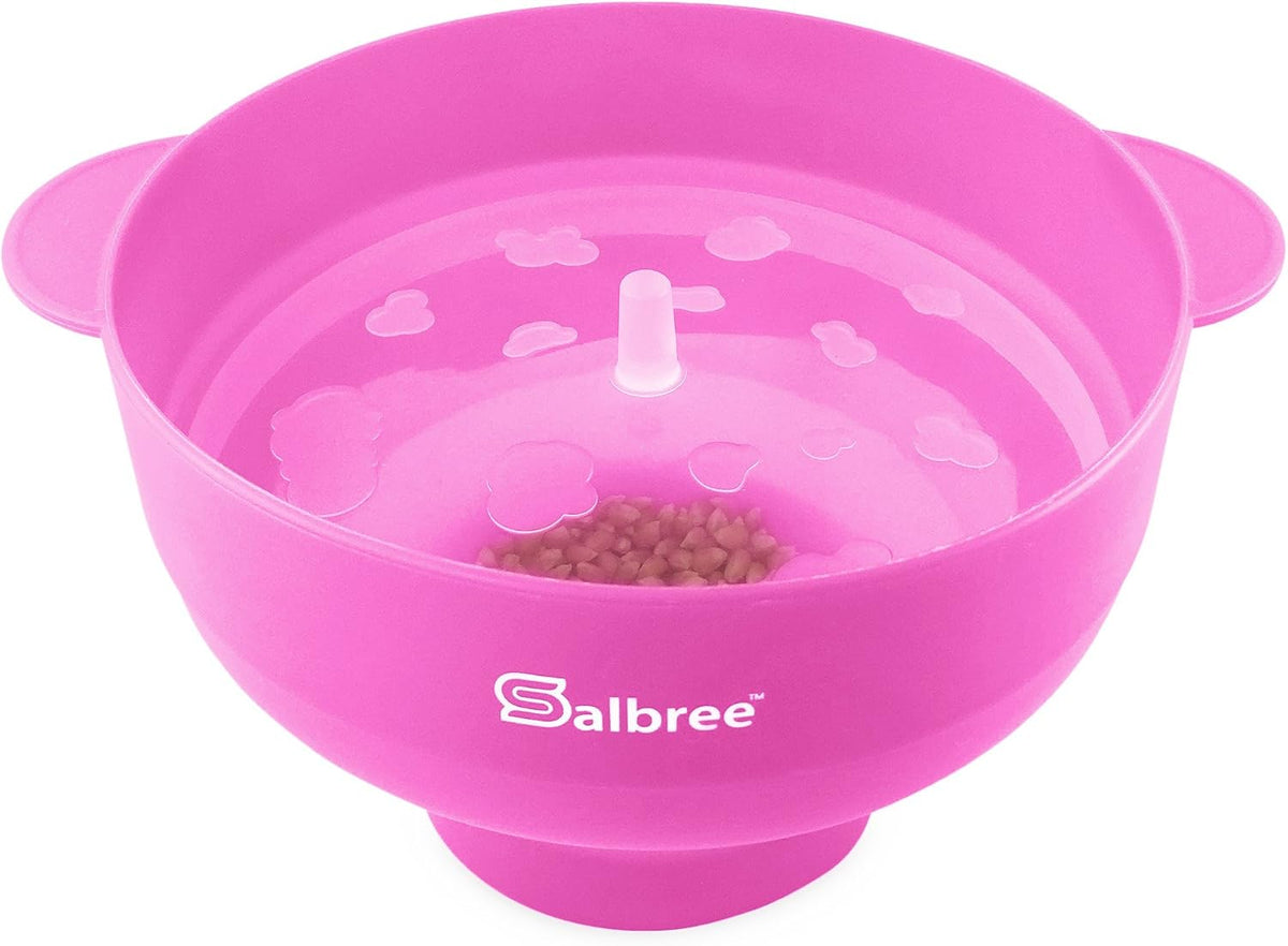 Salbree Tazón plegable de silicona para hacer palomitas de maíz par...