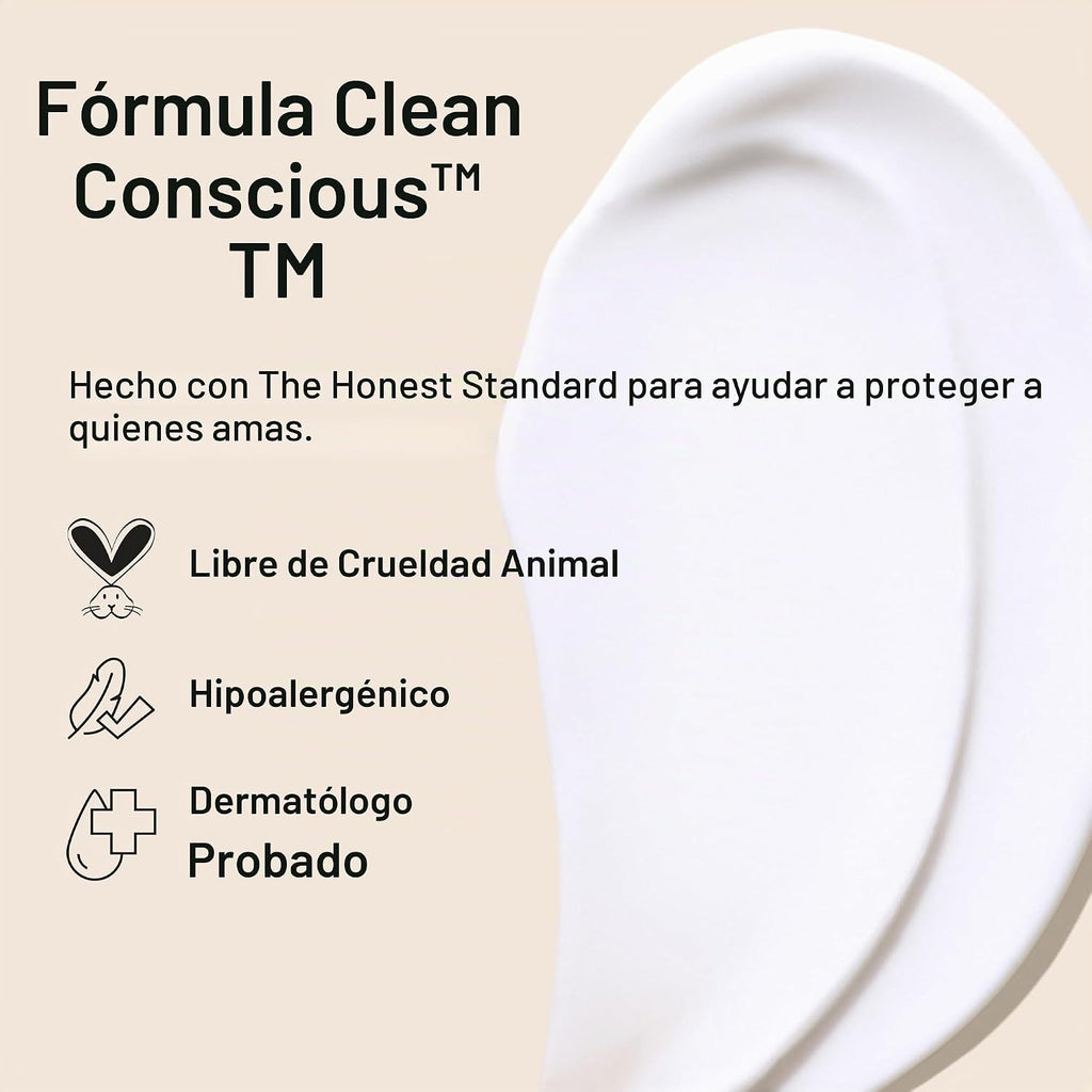 The Honest Company Acondicionador, hipoalergénico, sin fragancia, 1...