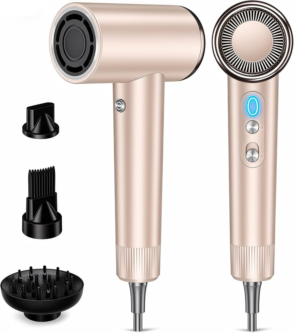 Secador de pelo iónico de alta velocidad Mythsight StyleVibe con 3...