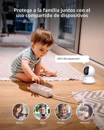 blurams Cámaras 5G para seguridad en el hogar, cámara 2K para masco...