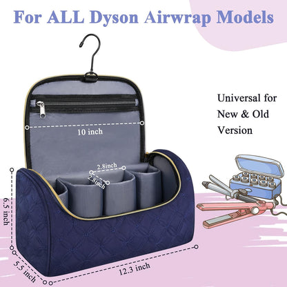 Mancro Estuche de viaje acolchado compatible con Dyson Airwrap Styl...