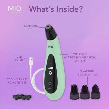 Spa Sciences MIO Diamond Microdermabrasion - Removedor de puntos ne...