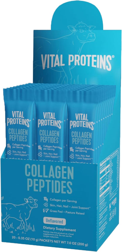 Vital Proteins Suplemento en polvo de péptidos de colágeno, paquete...