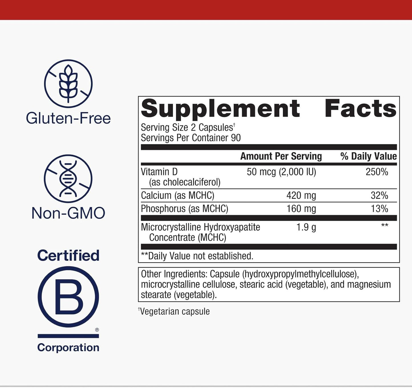 Metagenics Bone Builder Plus - Suplemento MCHC para la salud ósea*...