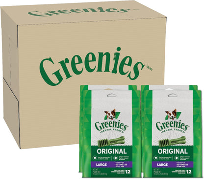 GREENIES - Golosinas dentales naturales grandes y originales para p...