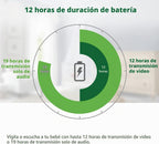 LeapFrog Monitor de bebé LF2423, sin WiFi, pantalla IPS, blanco | B...
