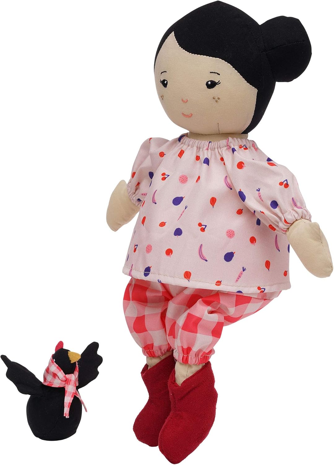 Manhattan Toy Playdate Friends Nico - Muñeca lavable a máquina y ap...