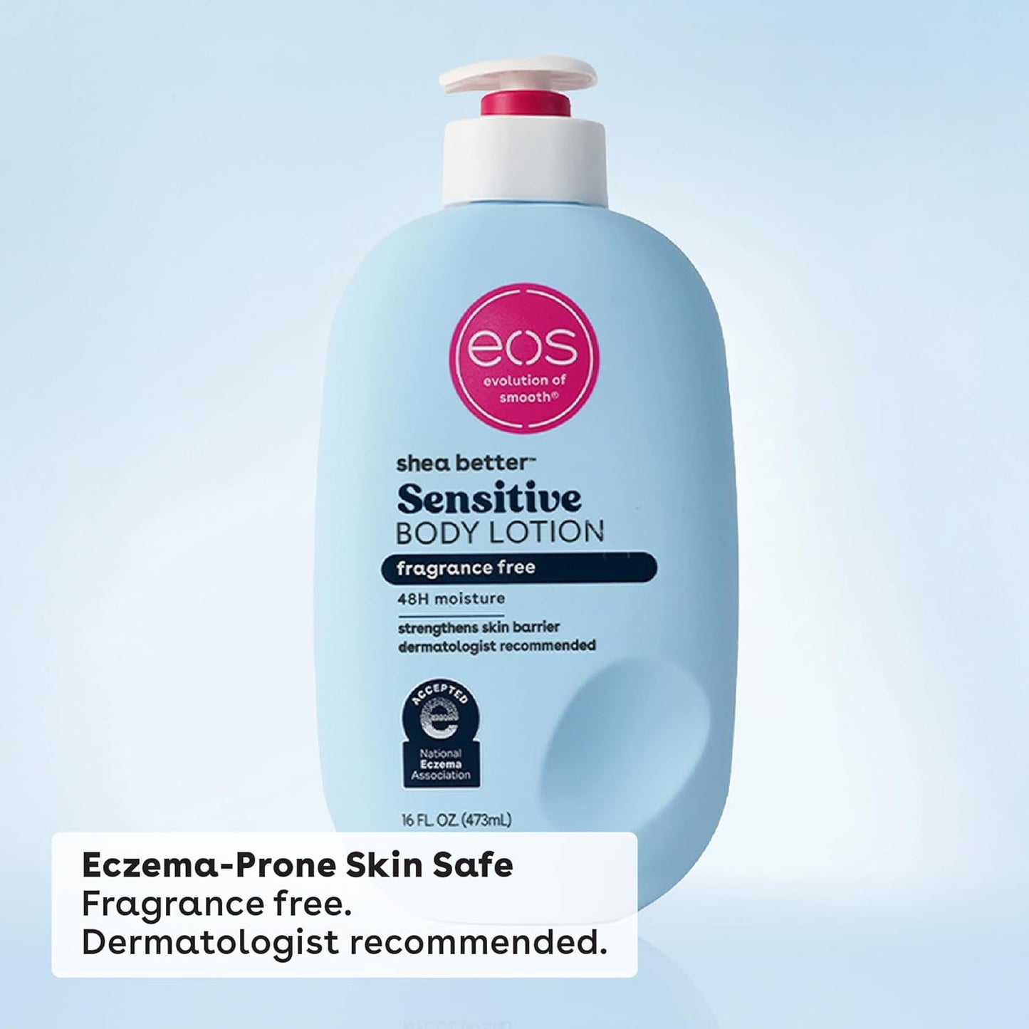 eos Shea Better - Loción corporal para piel sensible, cuidado de la...
