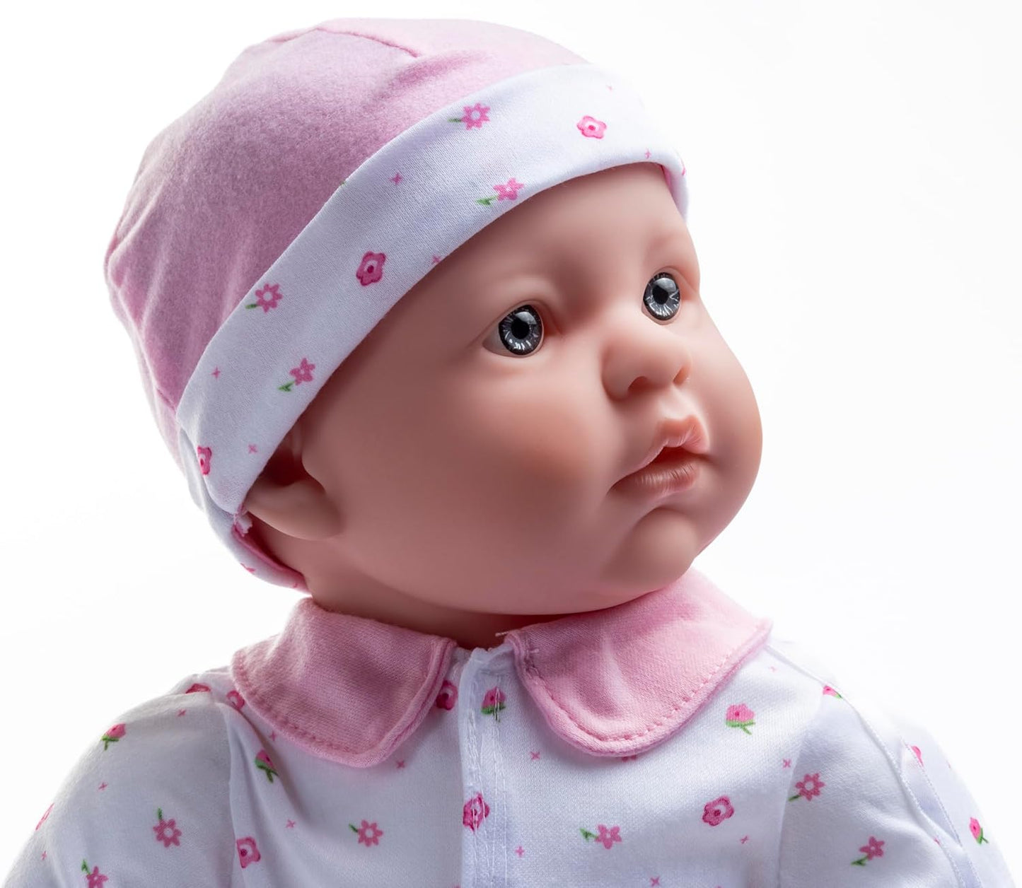 Muñeca bebé de cuerpo blando JC Toys, de 20 in, con accesorios rosa...