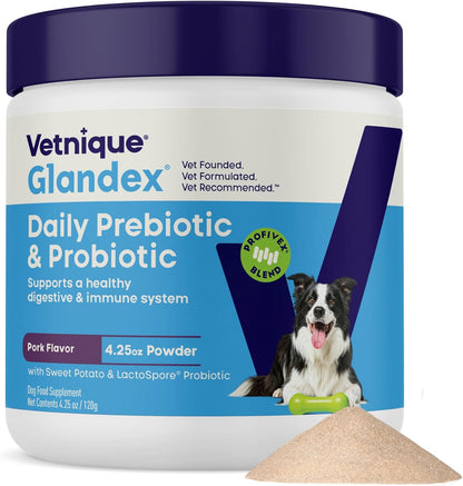 Vetnique Glandex Probióticos Diarios para Perros con Prebióticos pa...
