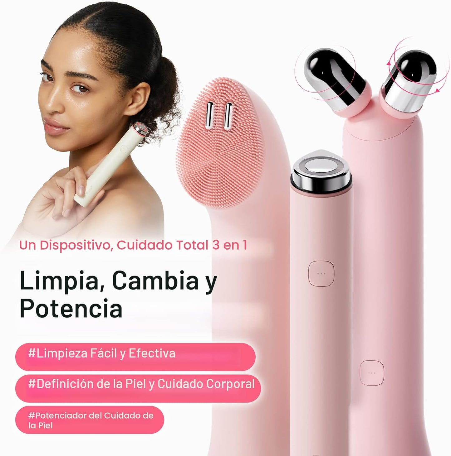 medicube Mini Booster Pro Plus - Juego de dispositivos faciales com...