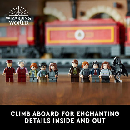 LEGO Harry Potter Hogwarts Express – Edición de Coleccionistas 76405, Modelo de Réplica Icónico de Tren de Vapor de las Películas, Set de Recuerdos Coleccionables para Adultos