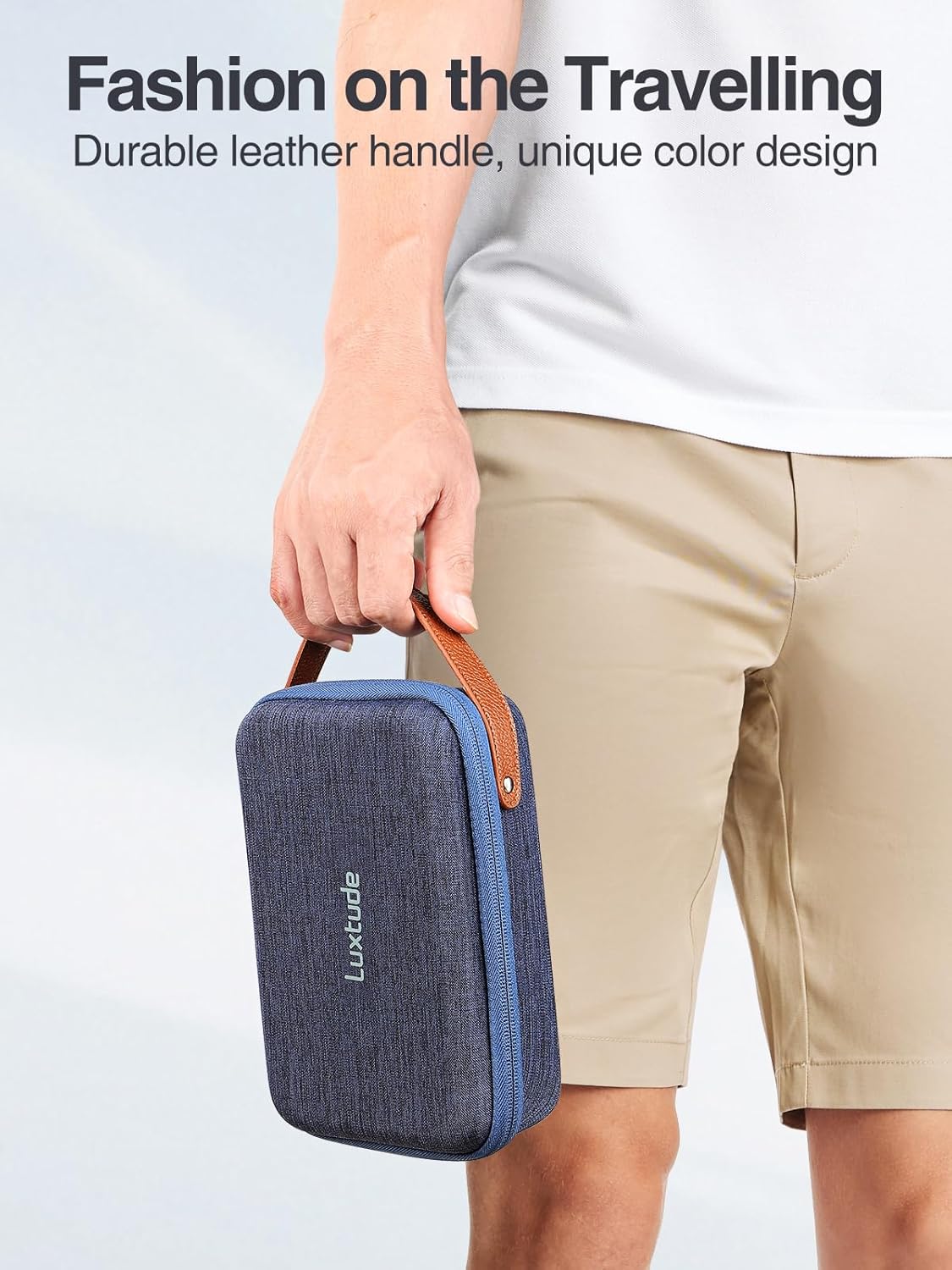 Luxtude Estuche organizador de viaje, organizadores de tecnología p...