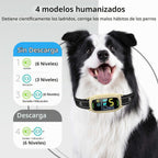 FAFAFROG Collar antiladridos de perro, collar inteligente recargabl...
