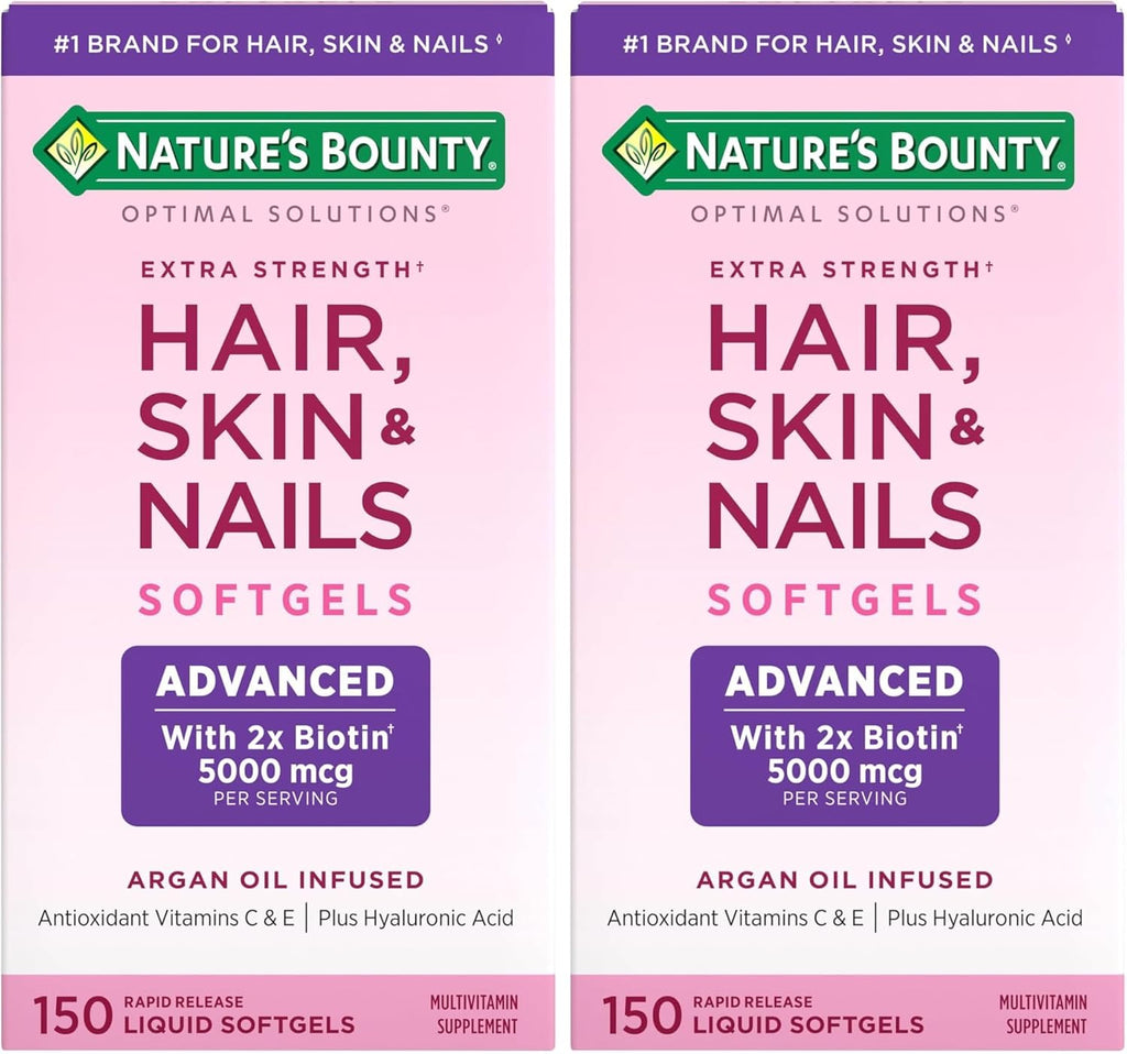 Nature's Bounty - Suplemento avanzado para cabello, piel y uñas...