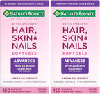 Nature's Bounty - Suplemento avanzado para cabello, piel y uñas...
