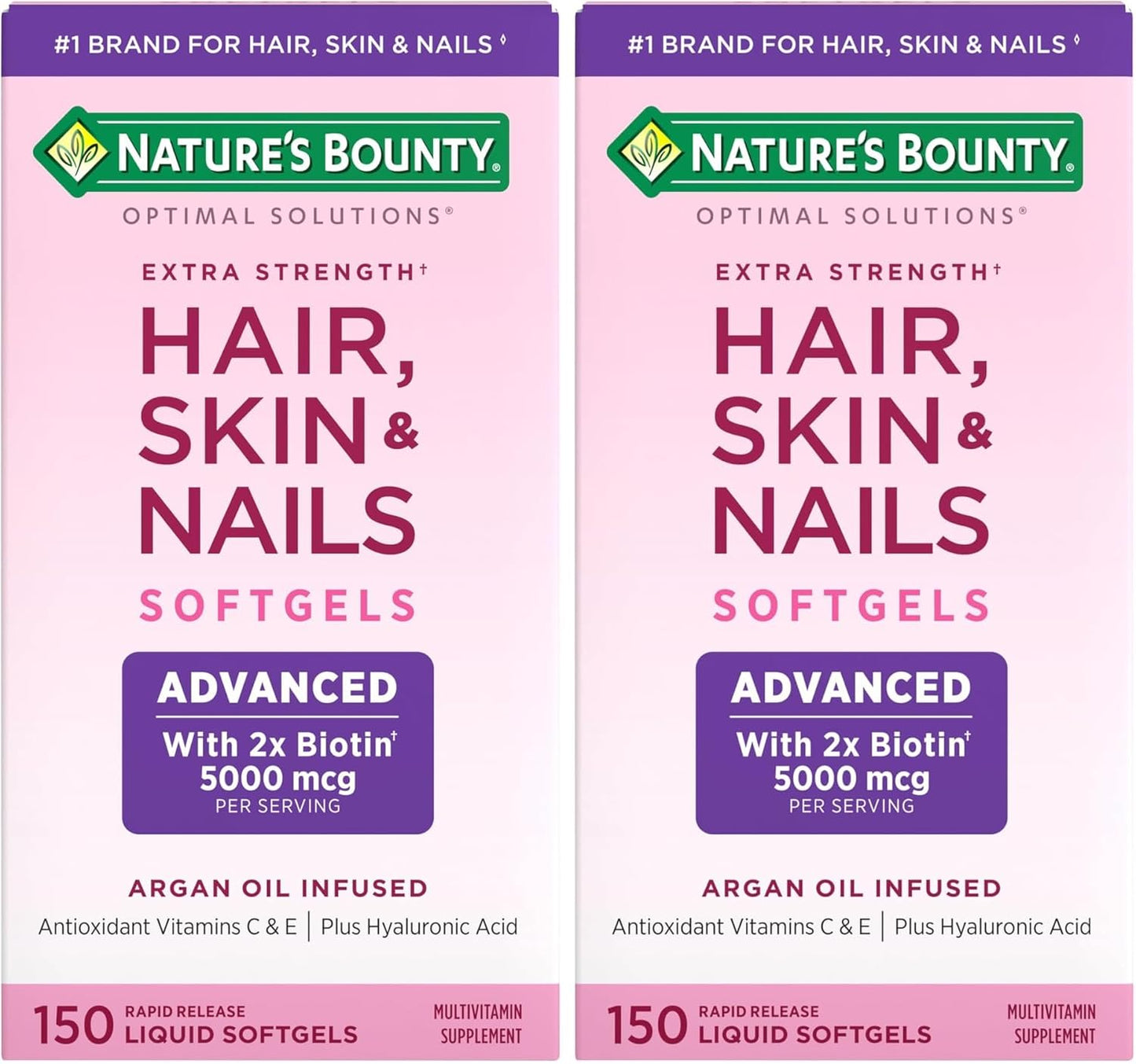 Nature's Bounty - Suplemento avanzado para cabello, piel y uñas...