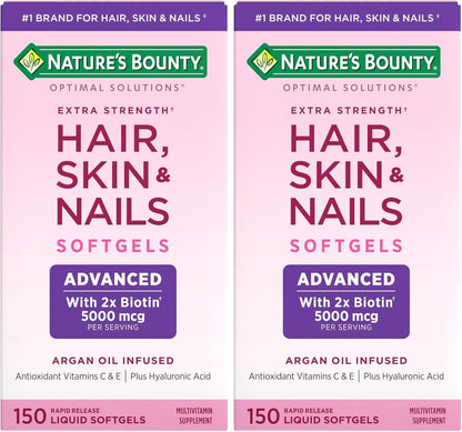 Nature's Bounty - Suplemento avanzado para cabello, piel y uñas...
