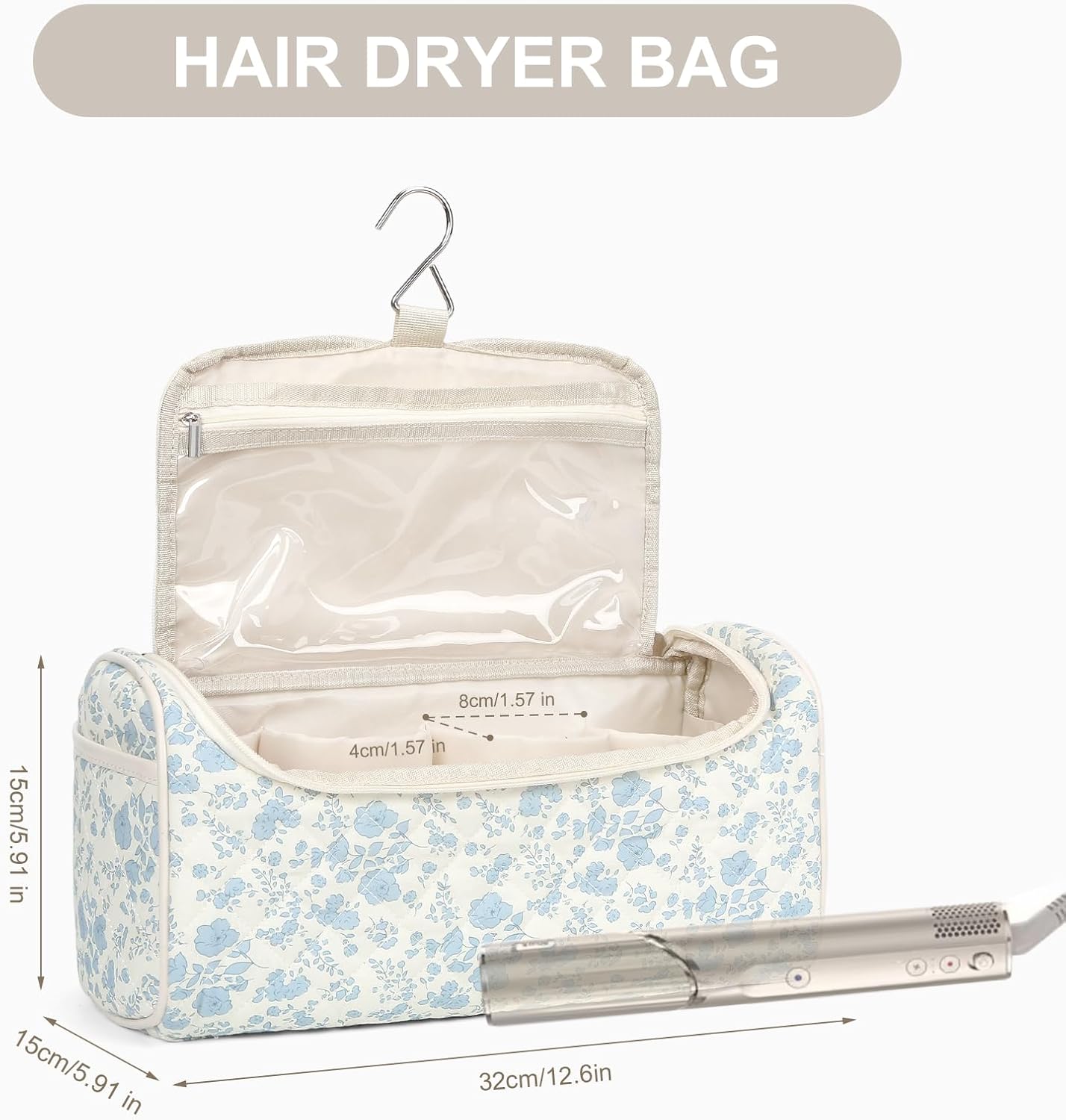 ANKICK Funda de viaje compatible con Dyson Airwrap Complete Styler...