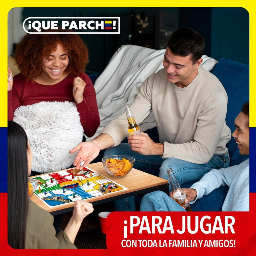 PAP Products PARQUES MAGNÉTICO Colombiano para 2 a 6 Jugadores Colo...