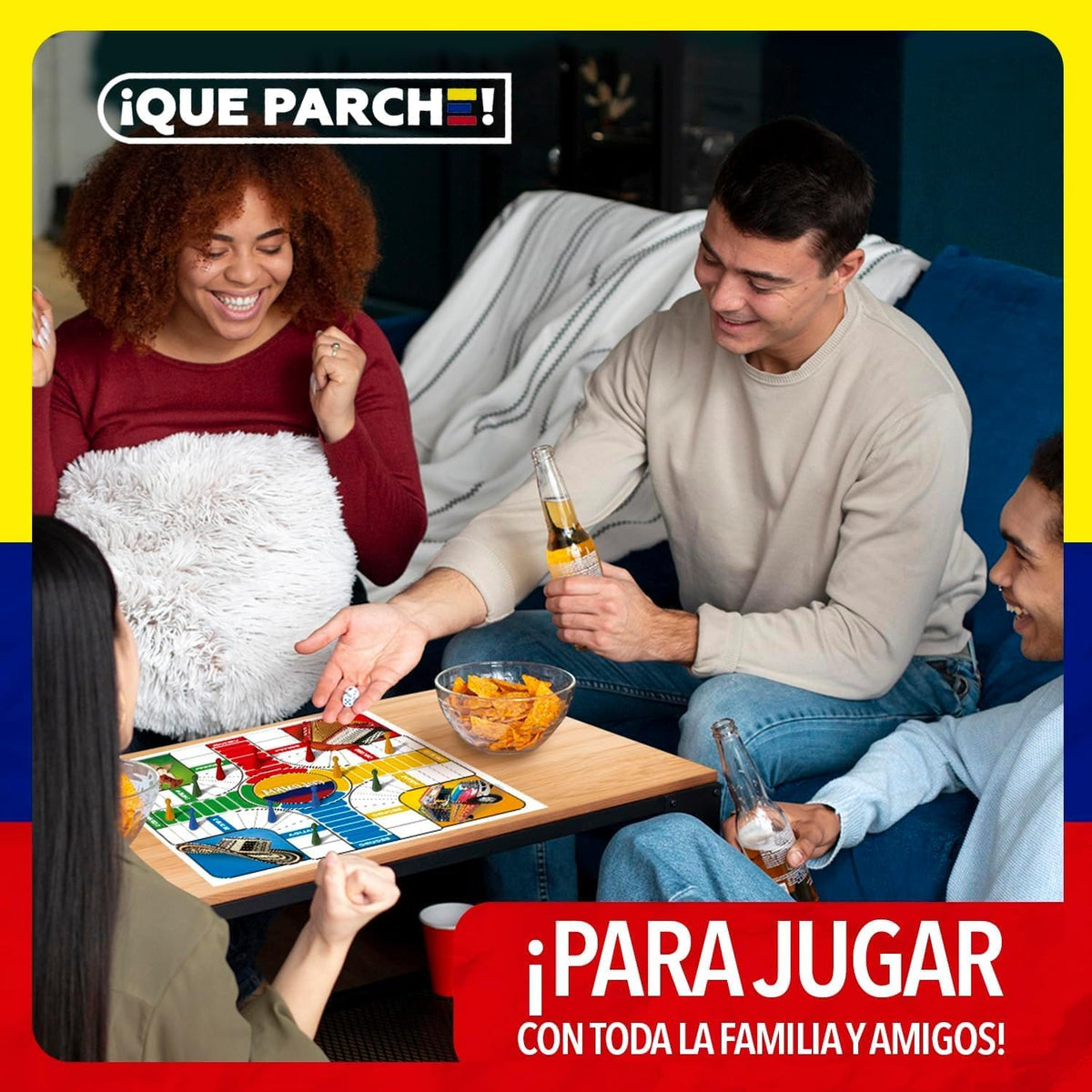 PAP Products PARQUES MAGNÉTICO Colombiano para 2 a 6 Jugadores Colo...