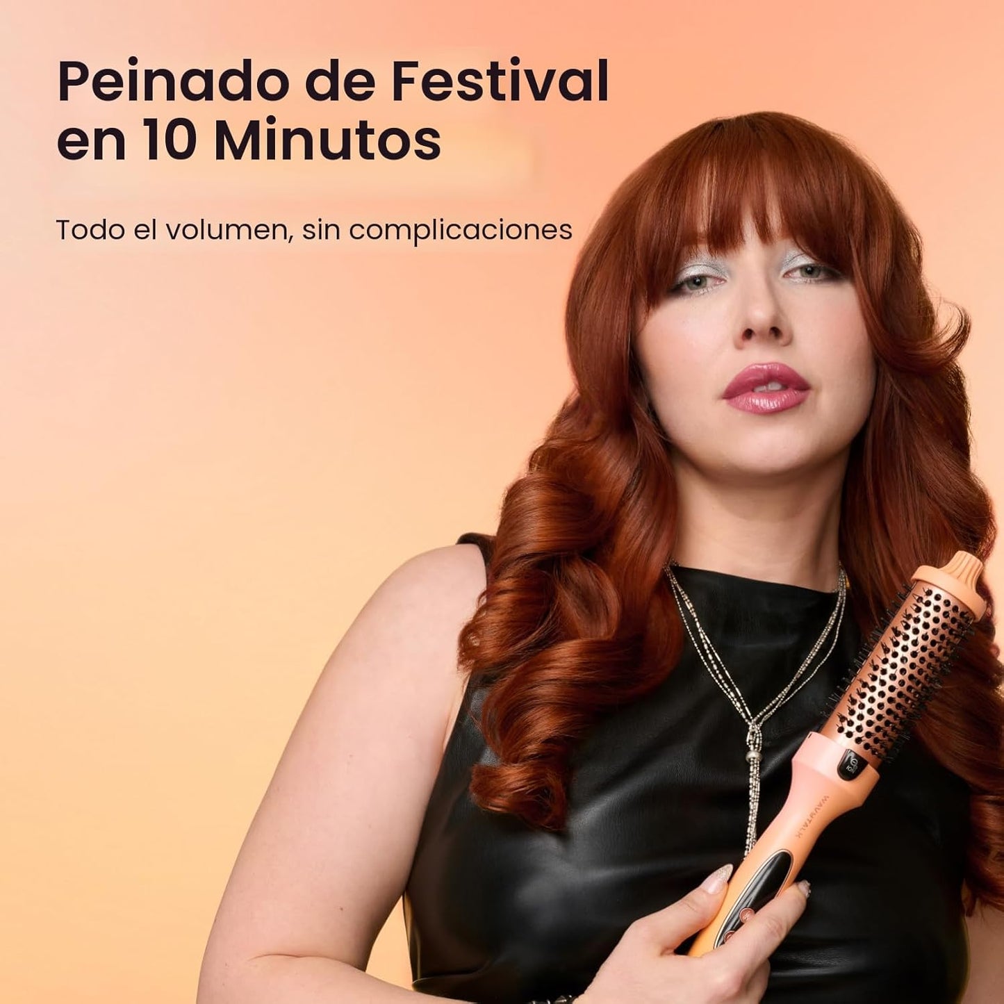 Wavytalk VIP Volume Blowout Boost Festival Bundle, cepillo térmico...
