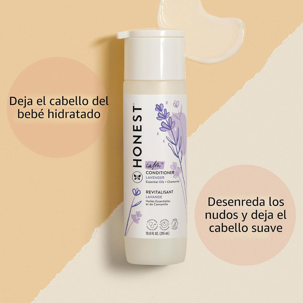 The Honest Company Champú para bebé, gel de baño y acondicionador d...