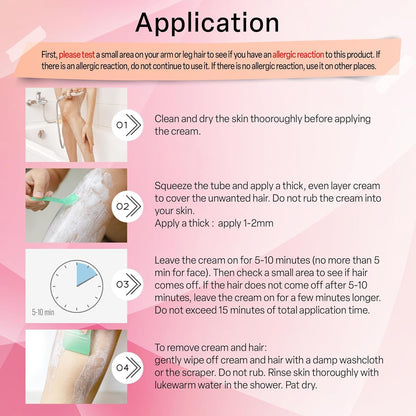 Evervines Crema depilatoria para mujeres: depilatoria rápida e indo...